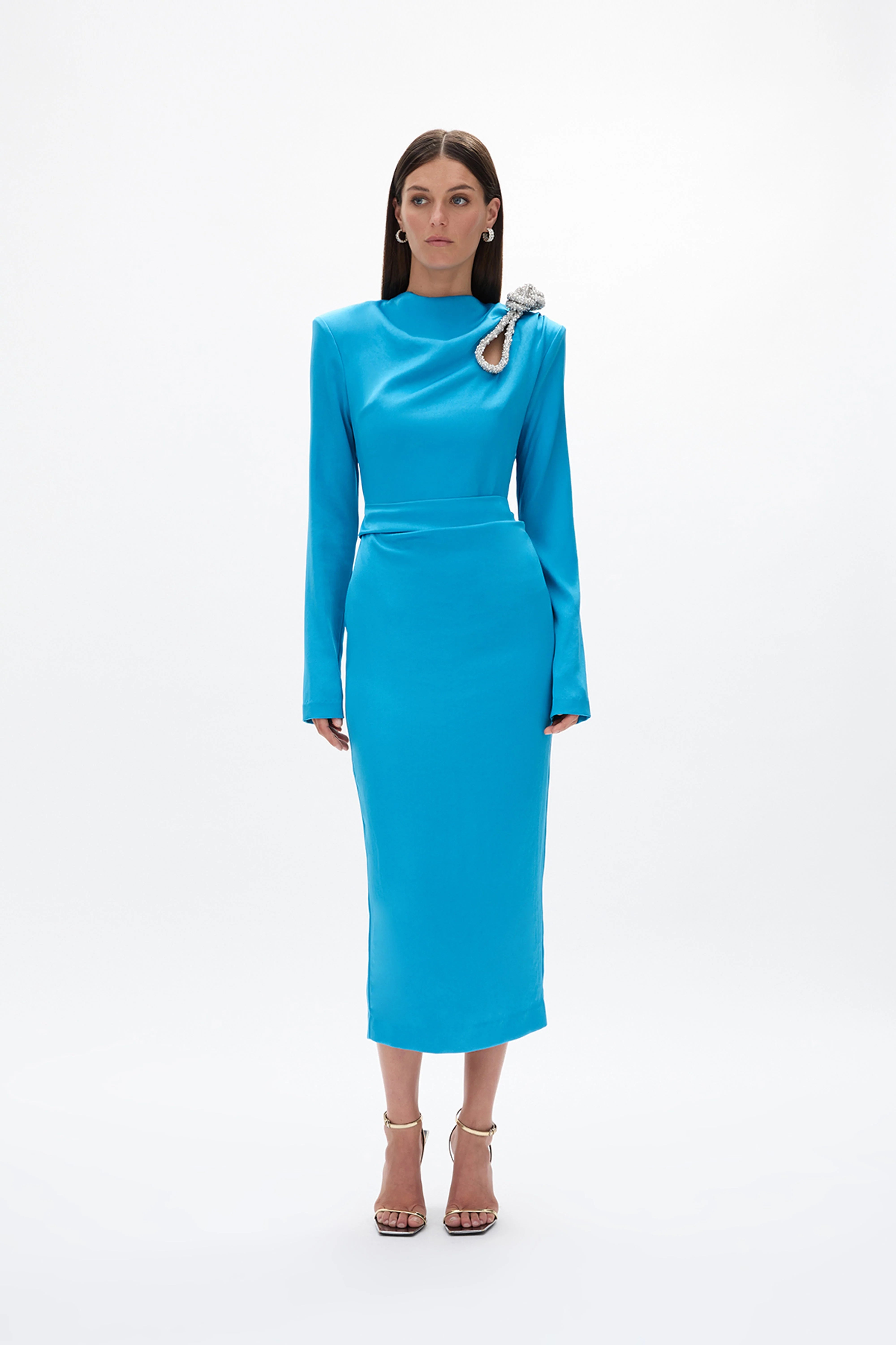Rachel Gilbert Henrietta Dress - Blue