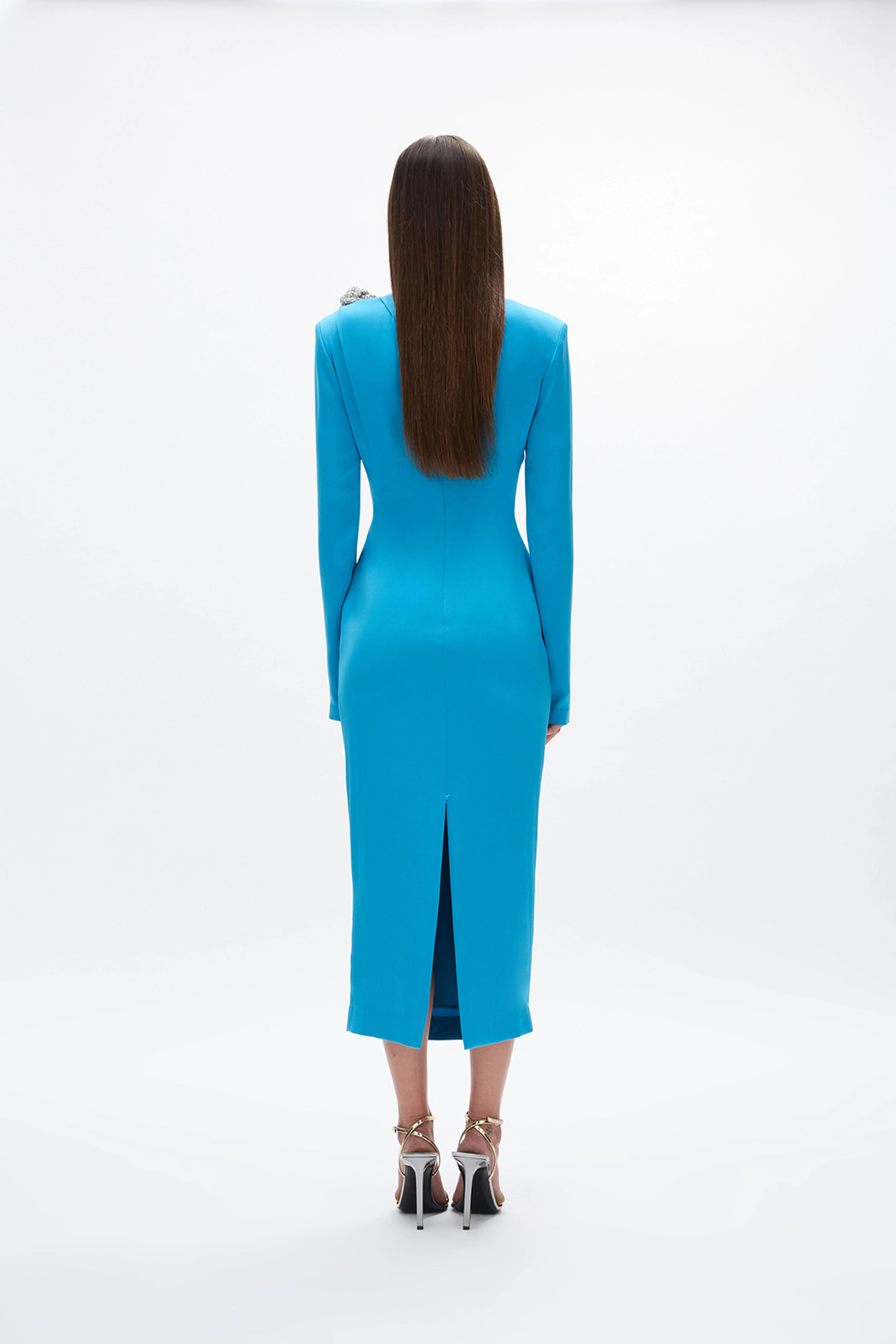 Rachel Gilbert Henrietta Dress - Blue