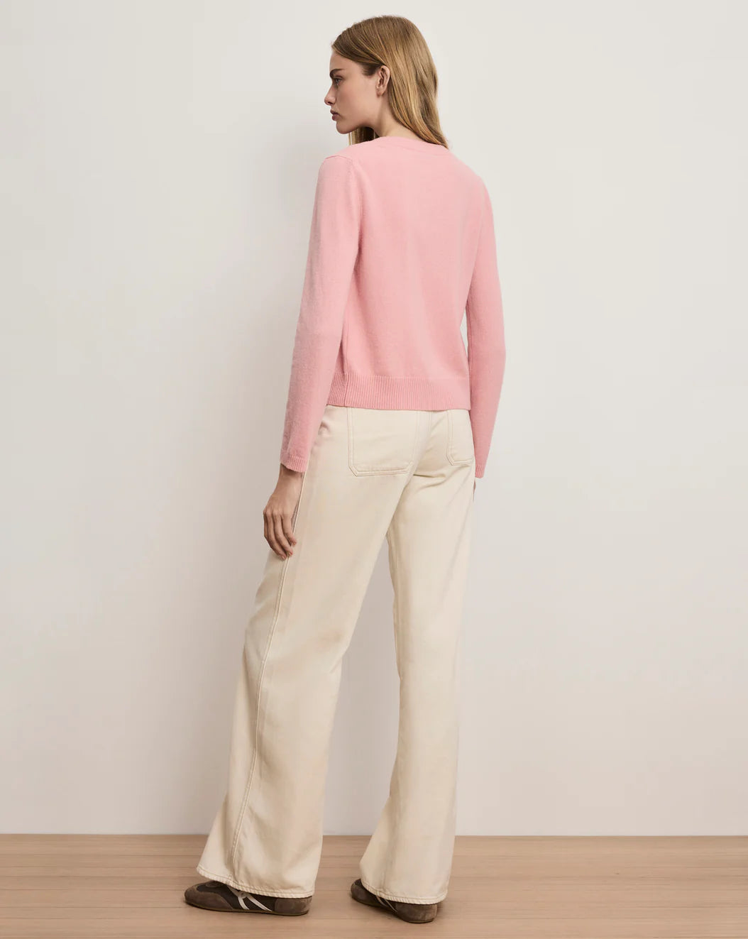 Veronica Beard Daro Cashmere Cardigan - Petal