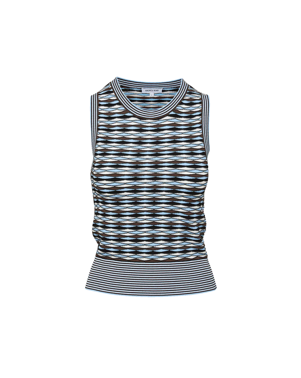 Veronica Beard Cropped Jerrel Knit Tank