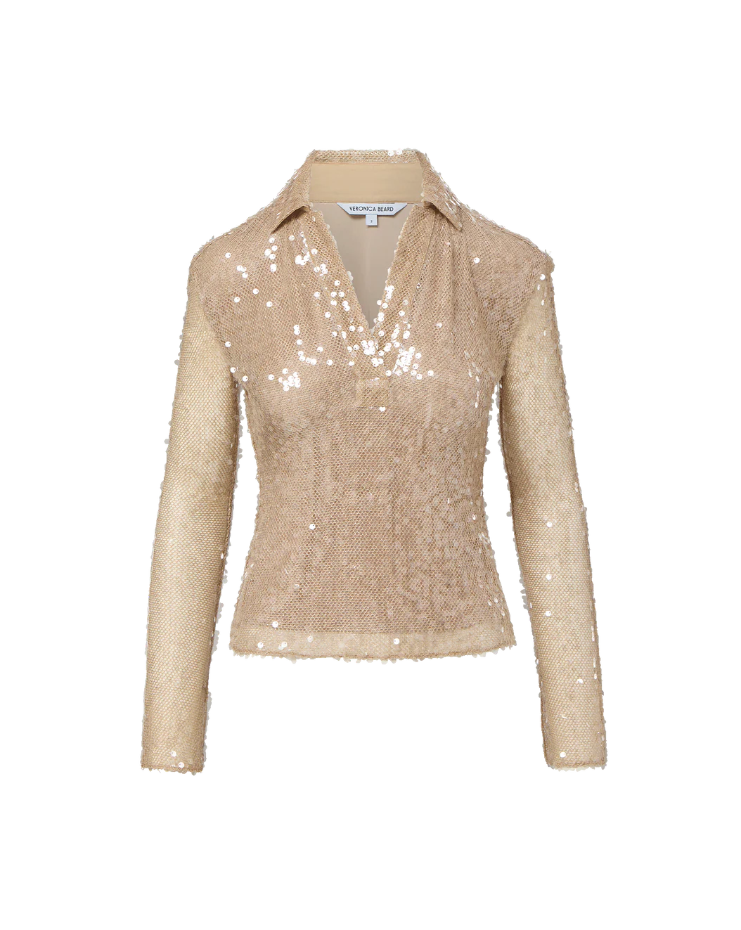 Veronica Beard Meryl Sequin Blouse