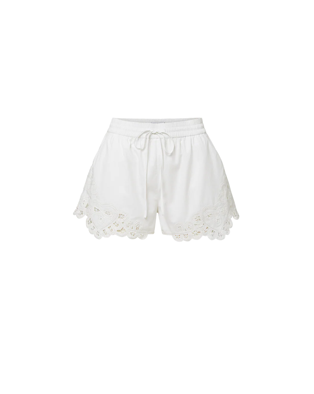 Veronica Beard Vilvaldi Lace-Trim Short
