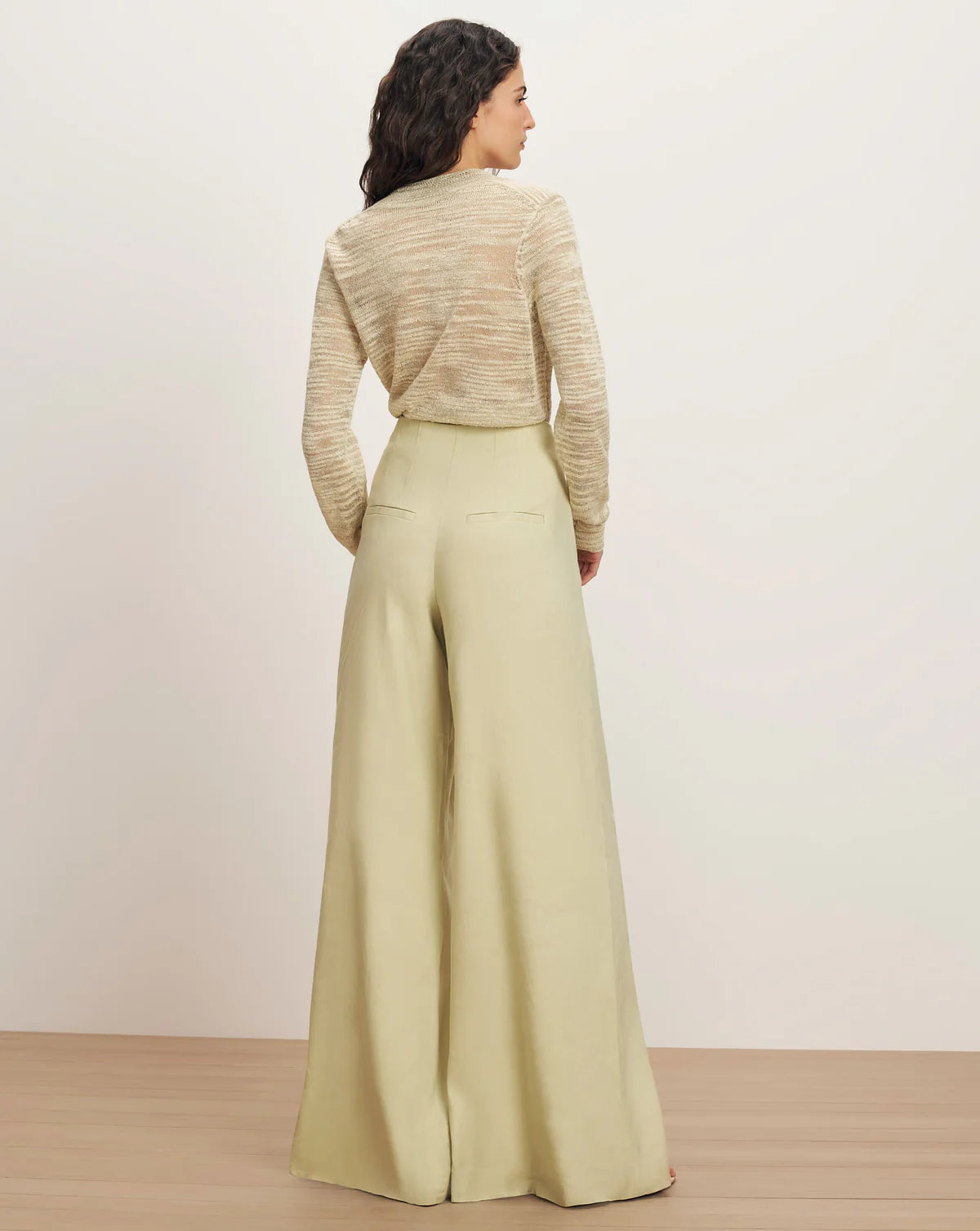 Veronica Beard Coleta V-Neck Knit Sweater
