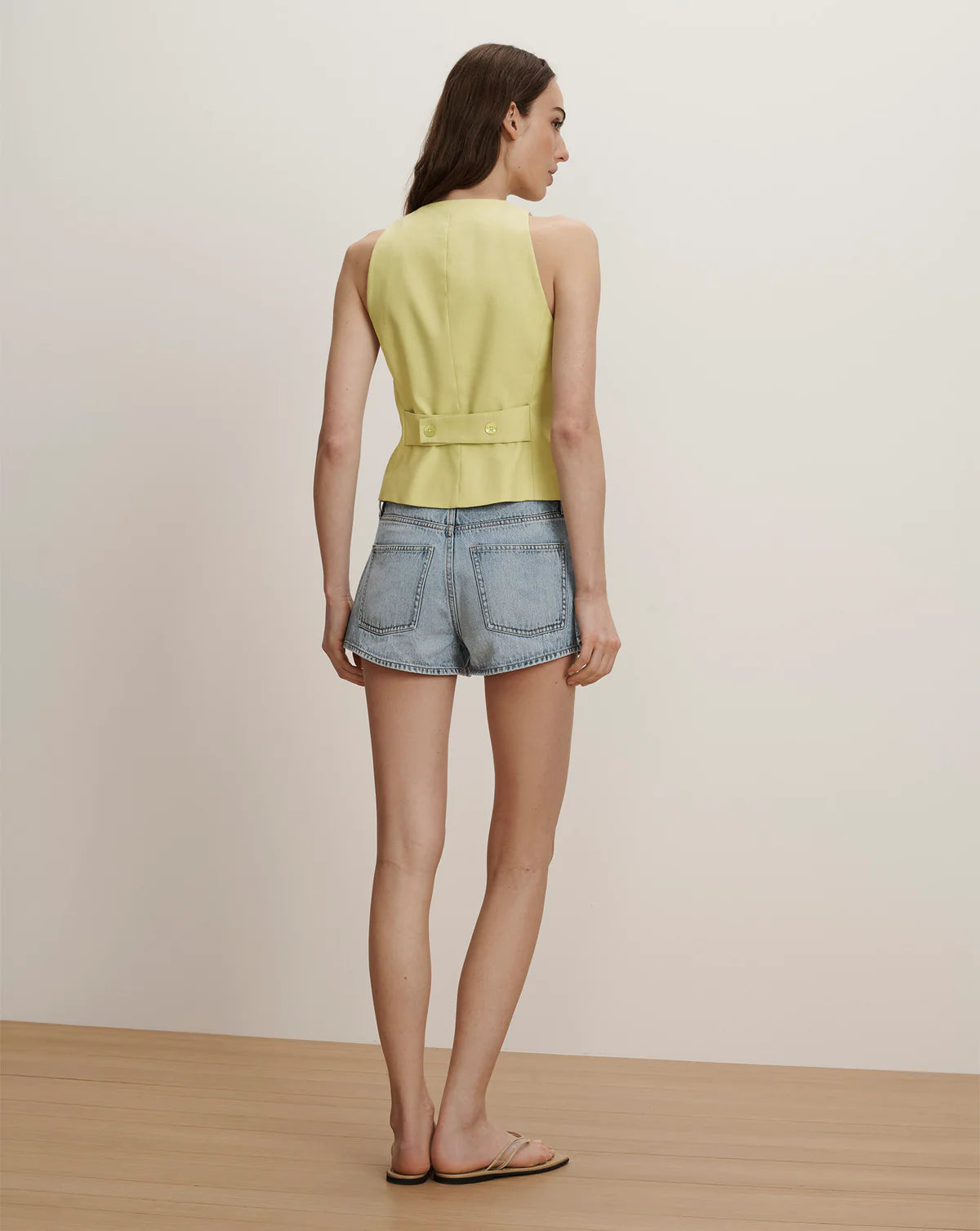 Veronica Beard Hartwell Linen Vest