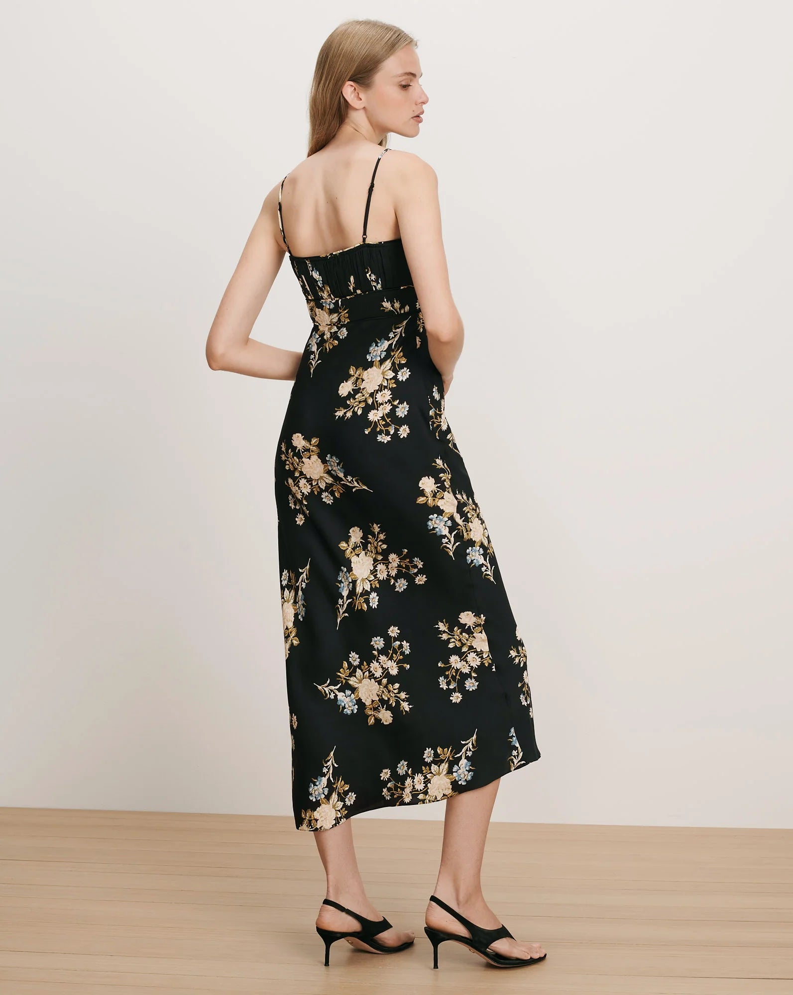Veronica Beard Kieren Floral Slip Dress