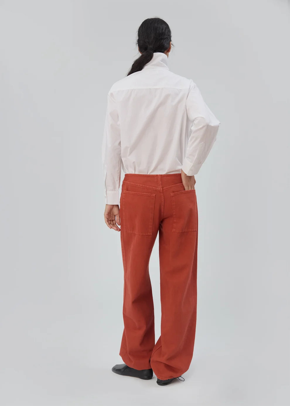 Still Here Sport Jean - Burnt Orange