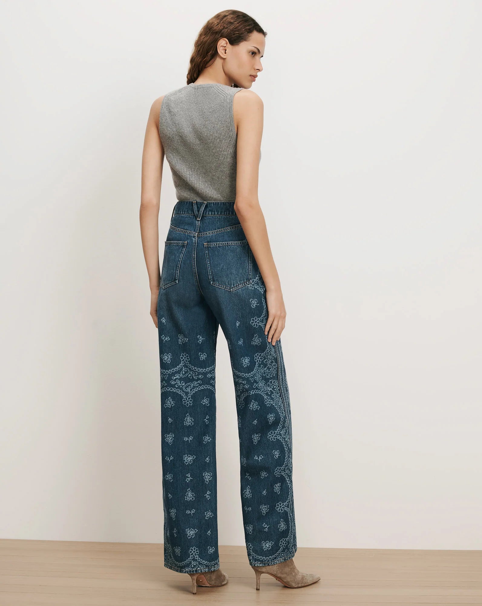 Veronica Beard Sid Cashmere Tank Top