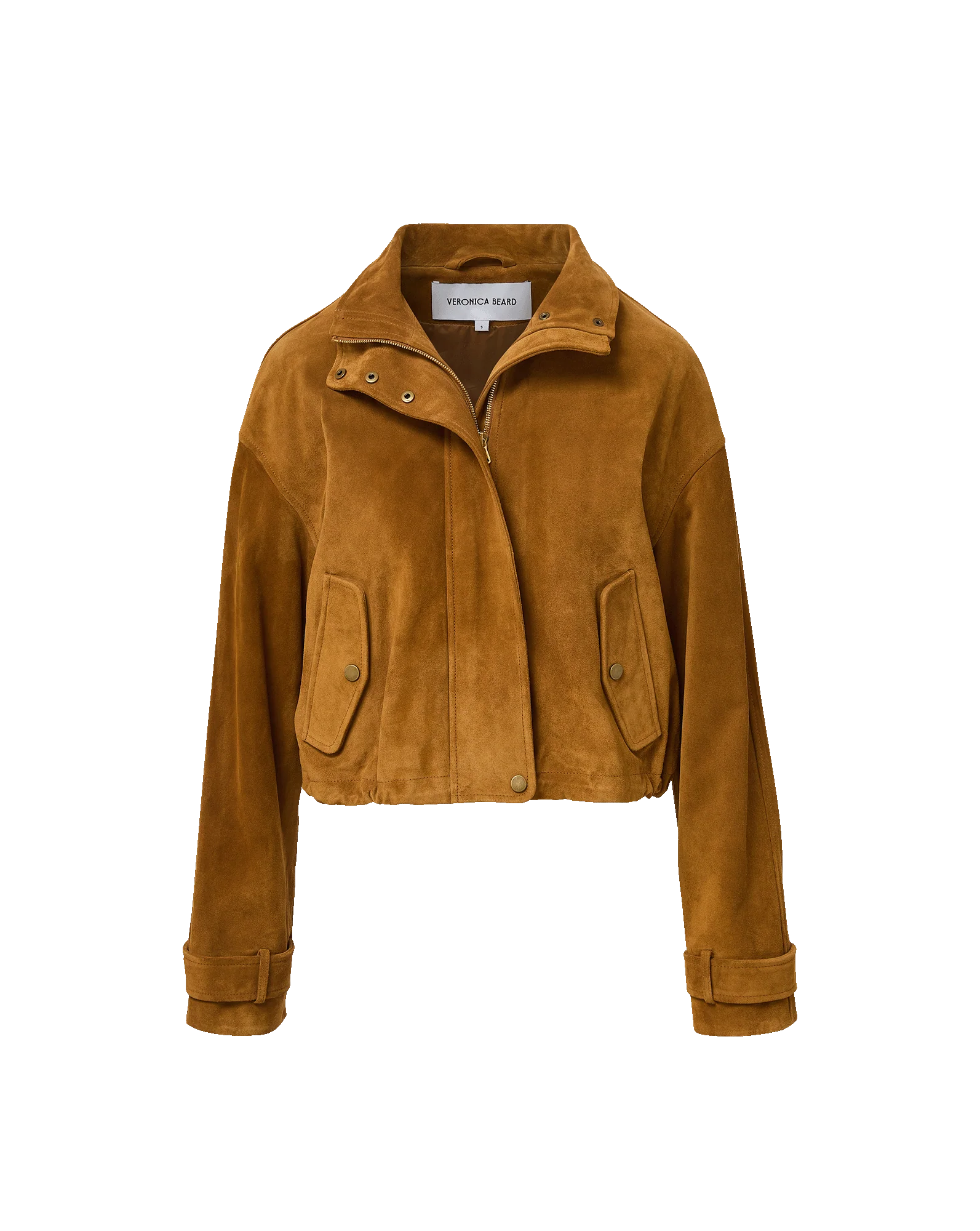 Veroncia Beard Bateman Suede Jacket