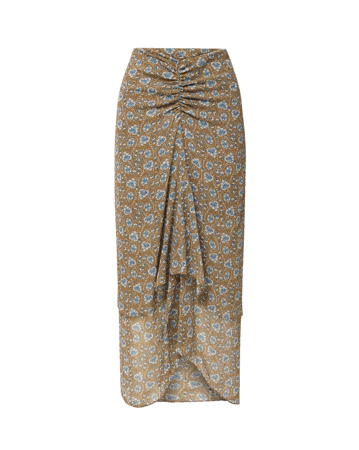 Veronica Beard Limani Floral Midi Skirt