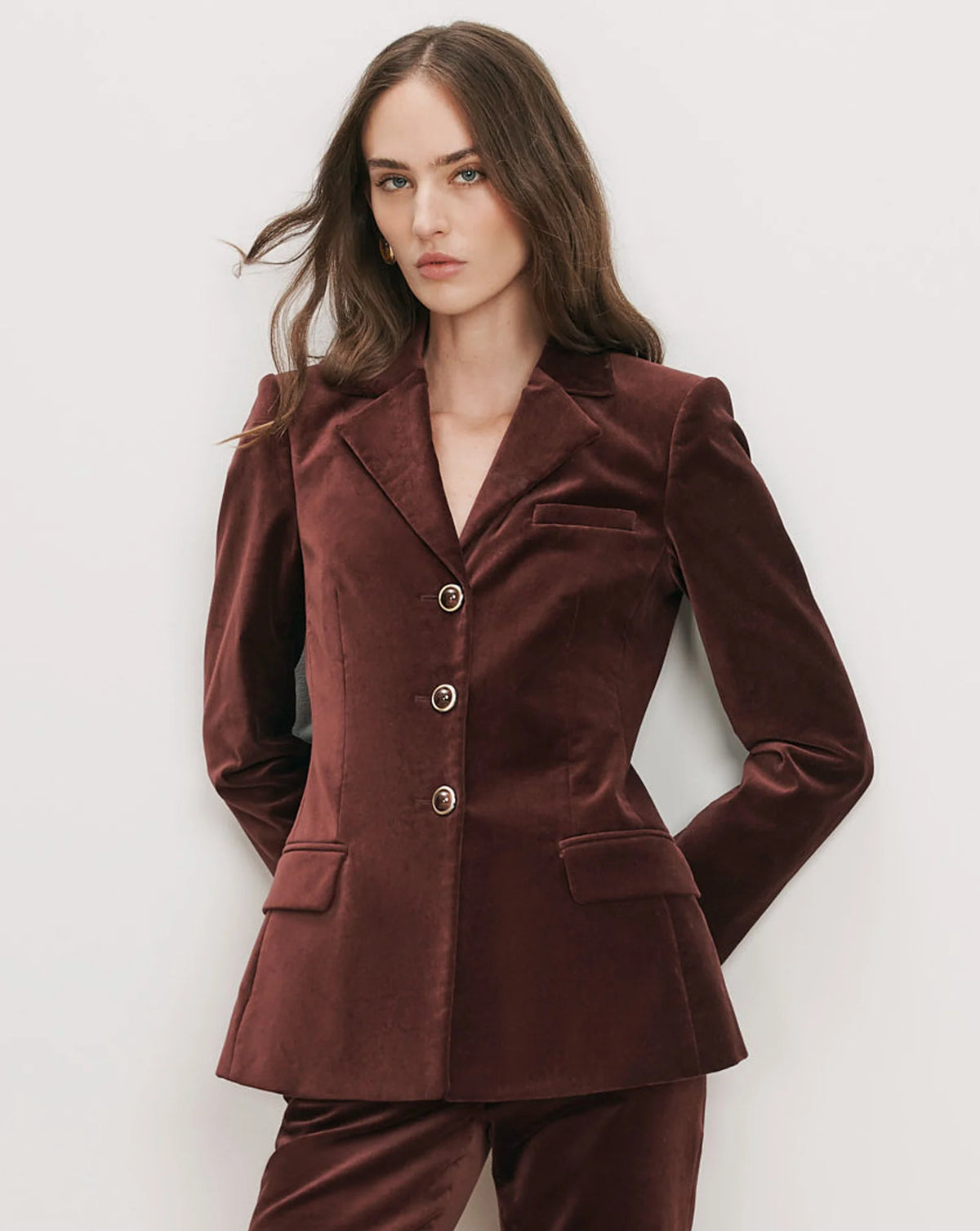 Veronica Beard Raelynn Velvet Jacket