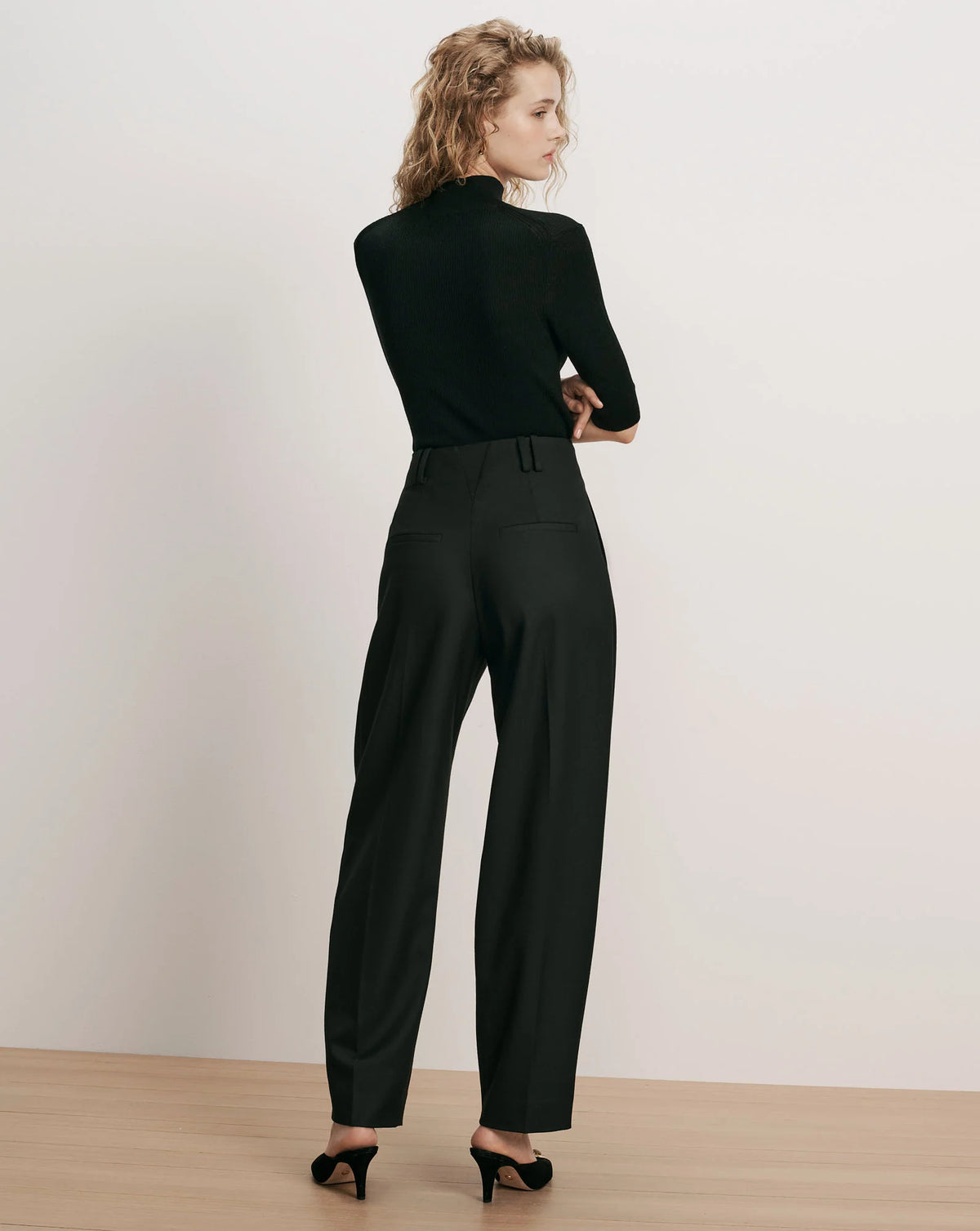 Veronica Beard Whitlock Barrel Pant