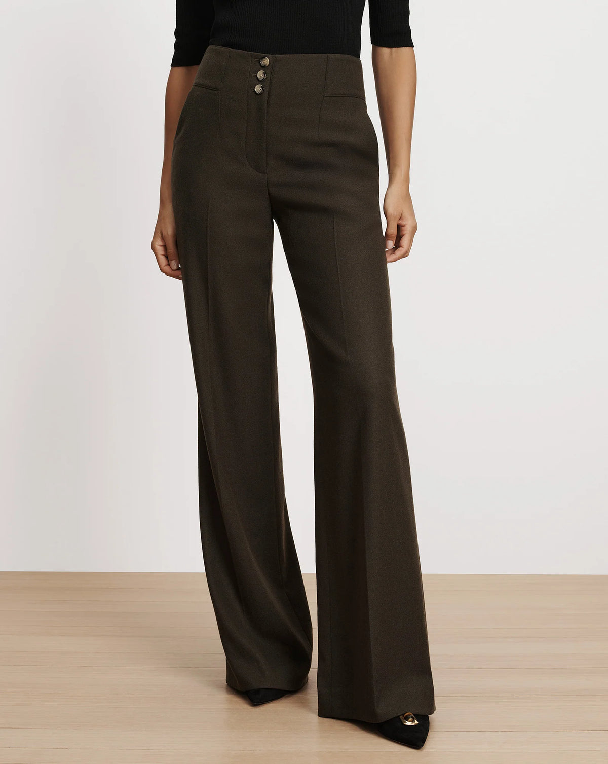 Veronica Beard Giovanna Wide-Leg Pant