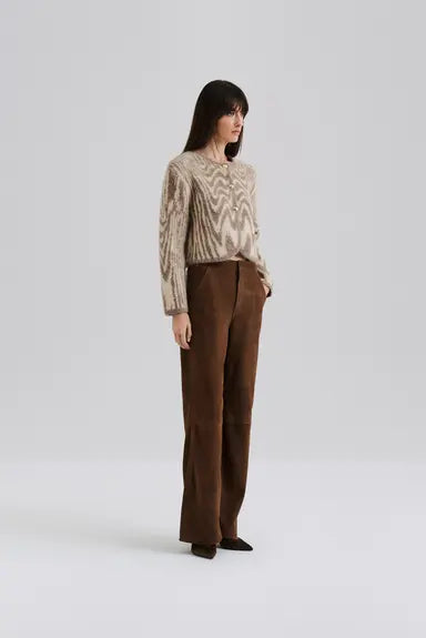 Malina Felise High Rise Suede Pants