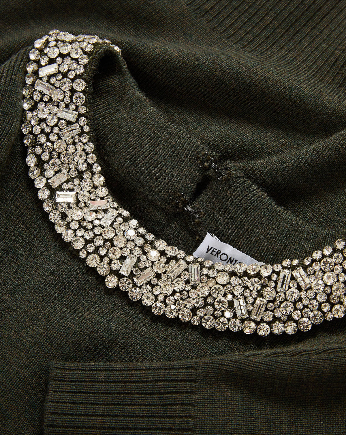 Veronica Beard Daro Embellished Pullover