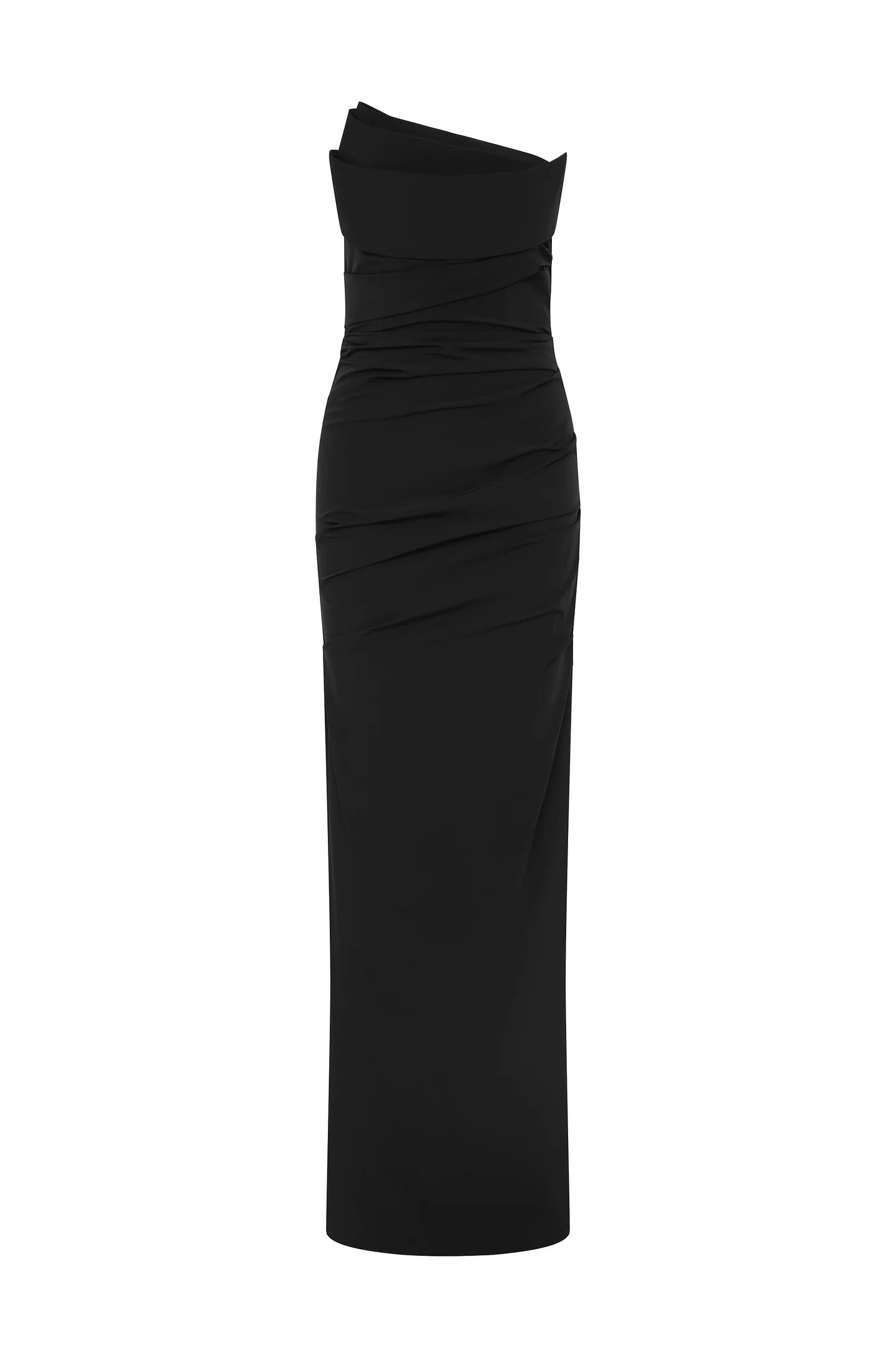 Rebecca Gilbert Salma Strapless Gown - Black