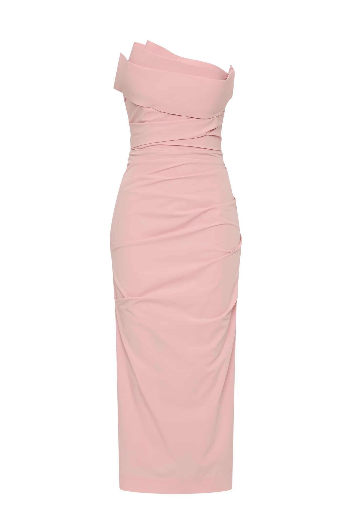 Rebecca Gilbert Salma Strapless Dress - Rosewater