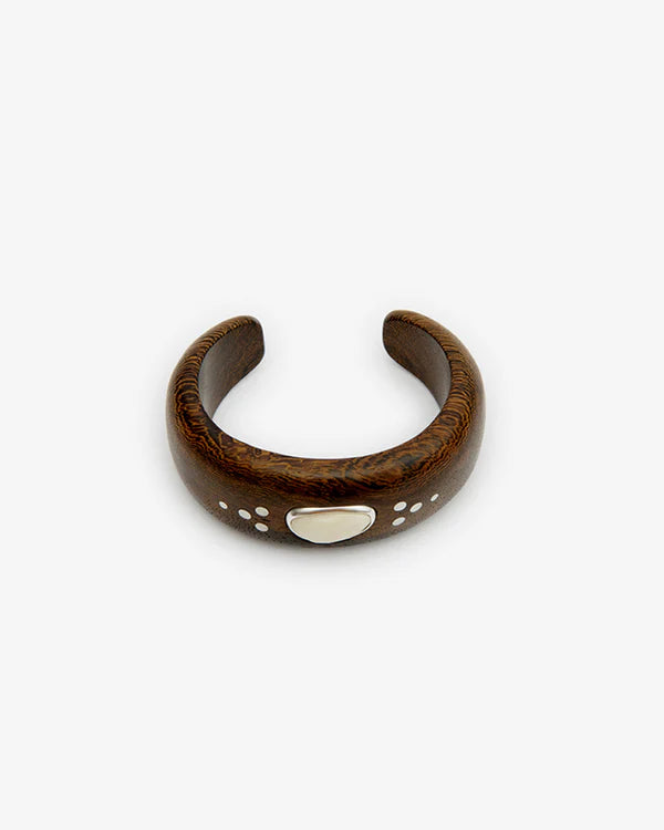 Isabel Marant Layla Cuff Bracelet - Havana/Silver