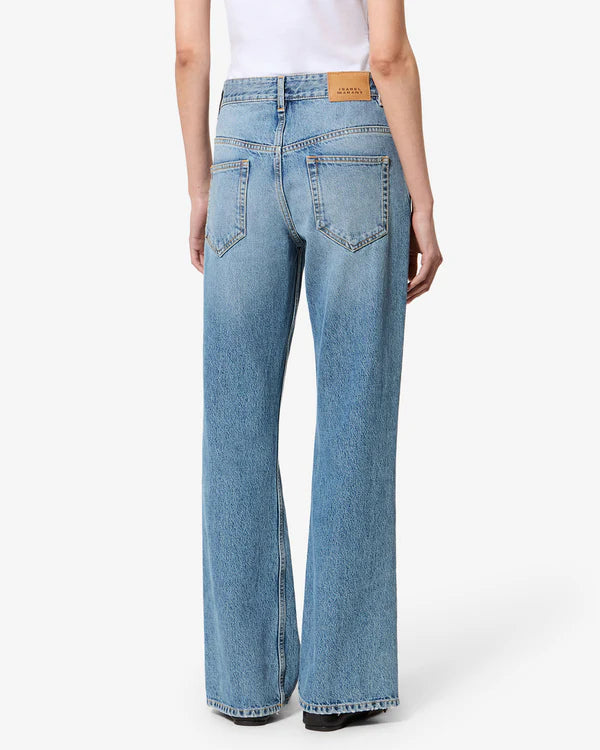 Isabel Marant Belvia Pant - Light Blue
