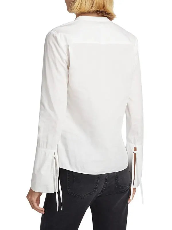 Derek Lam Lila V Neck Blouse