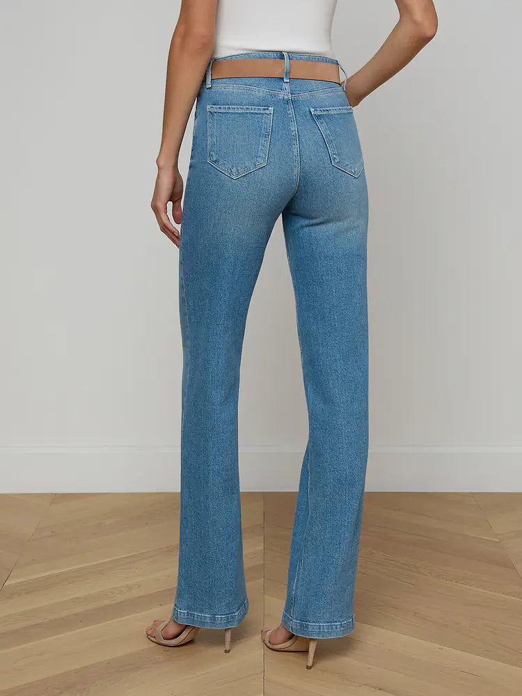 L'Agence Clayton H/R Wide Jean Jean - Calabasas