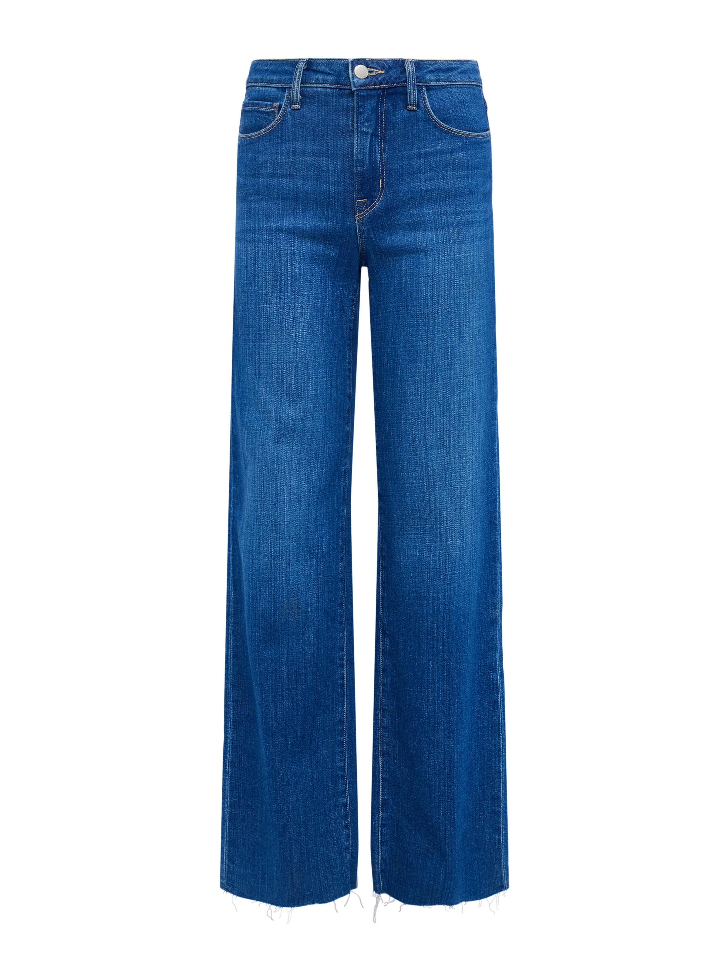 L'Agence Scottie H/R Wide Leg Jean