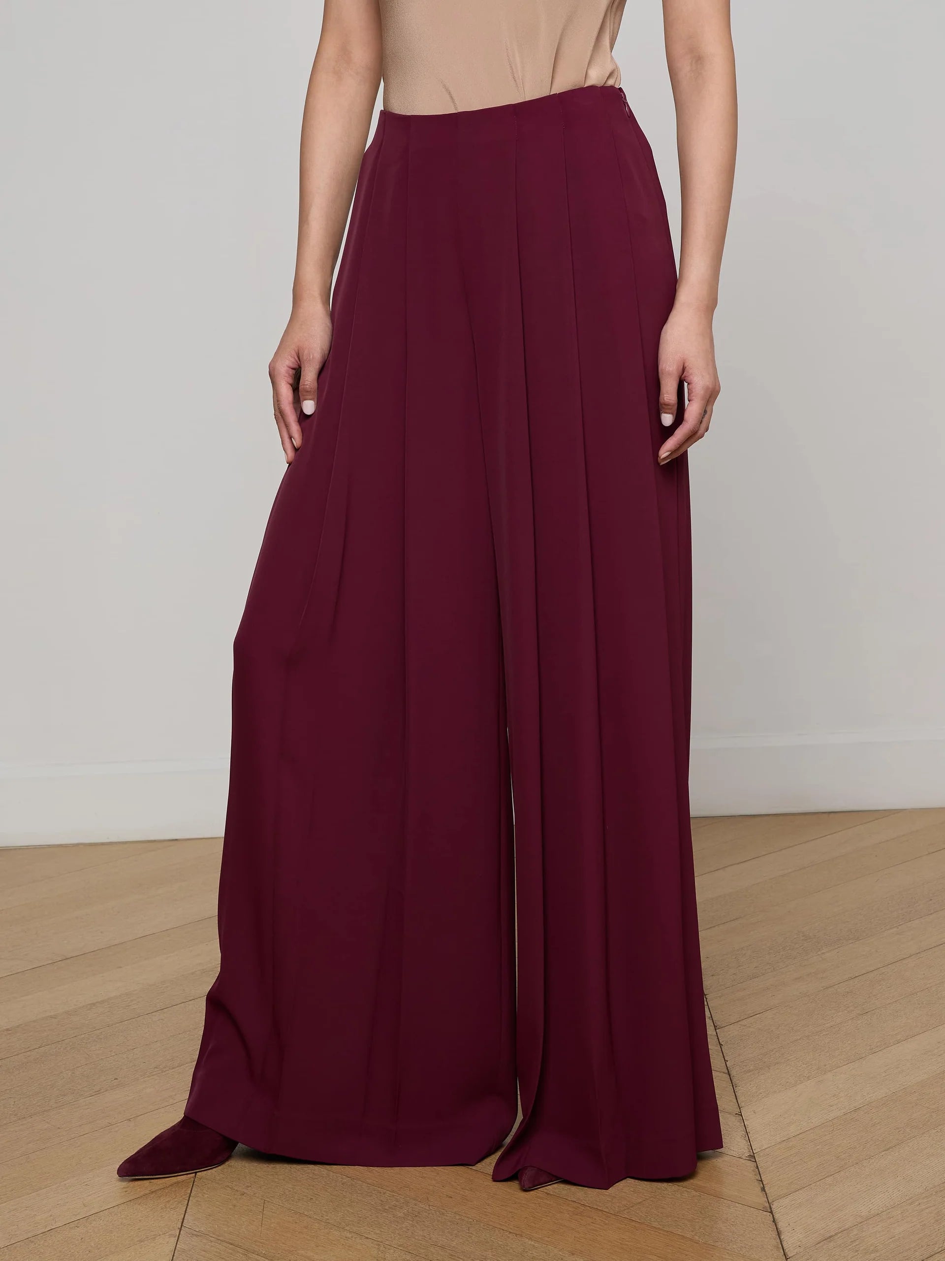 L'Agence Nova Pleated Pant