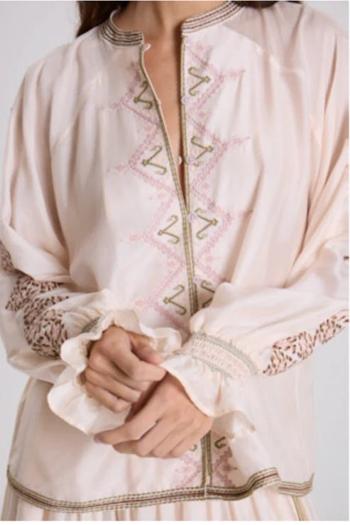 Maria Cher Lombard Hale Blouse