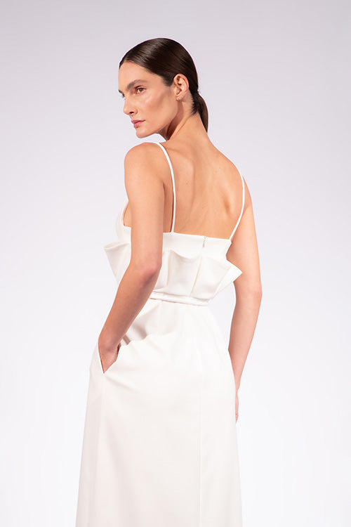 SOLID MAXI DRESS