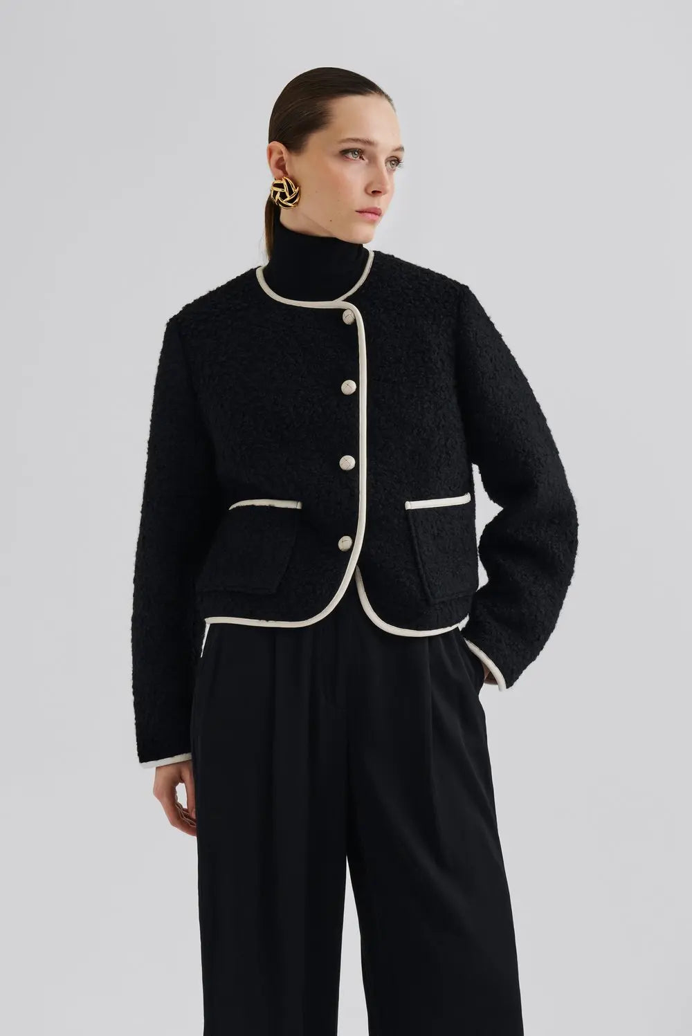 Malina Nylah Wool Blend Jacket