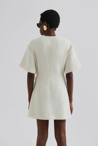 Malina Rayna Boucle Mini Dress