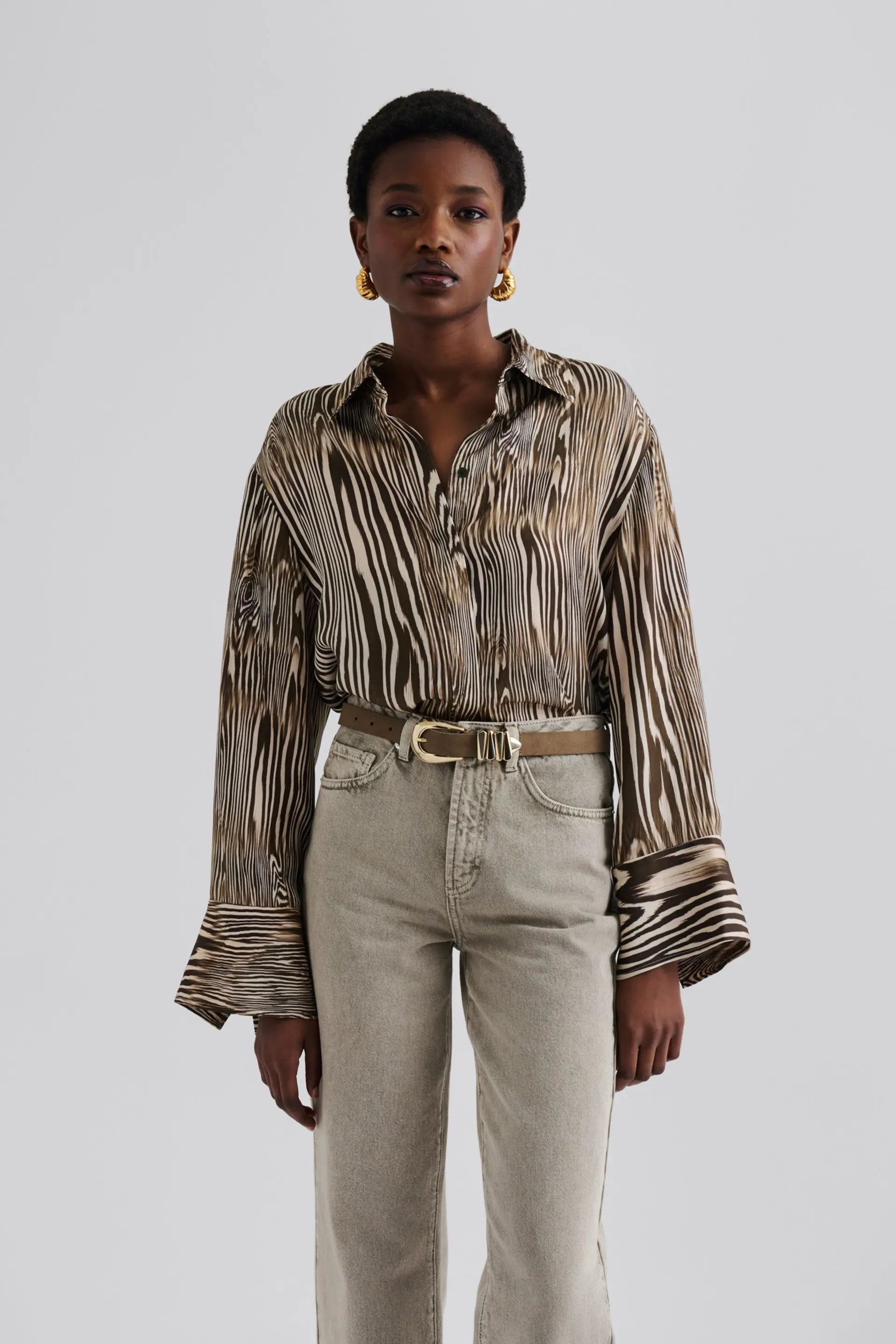 Malina Emaline Slits Detail Shirt