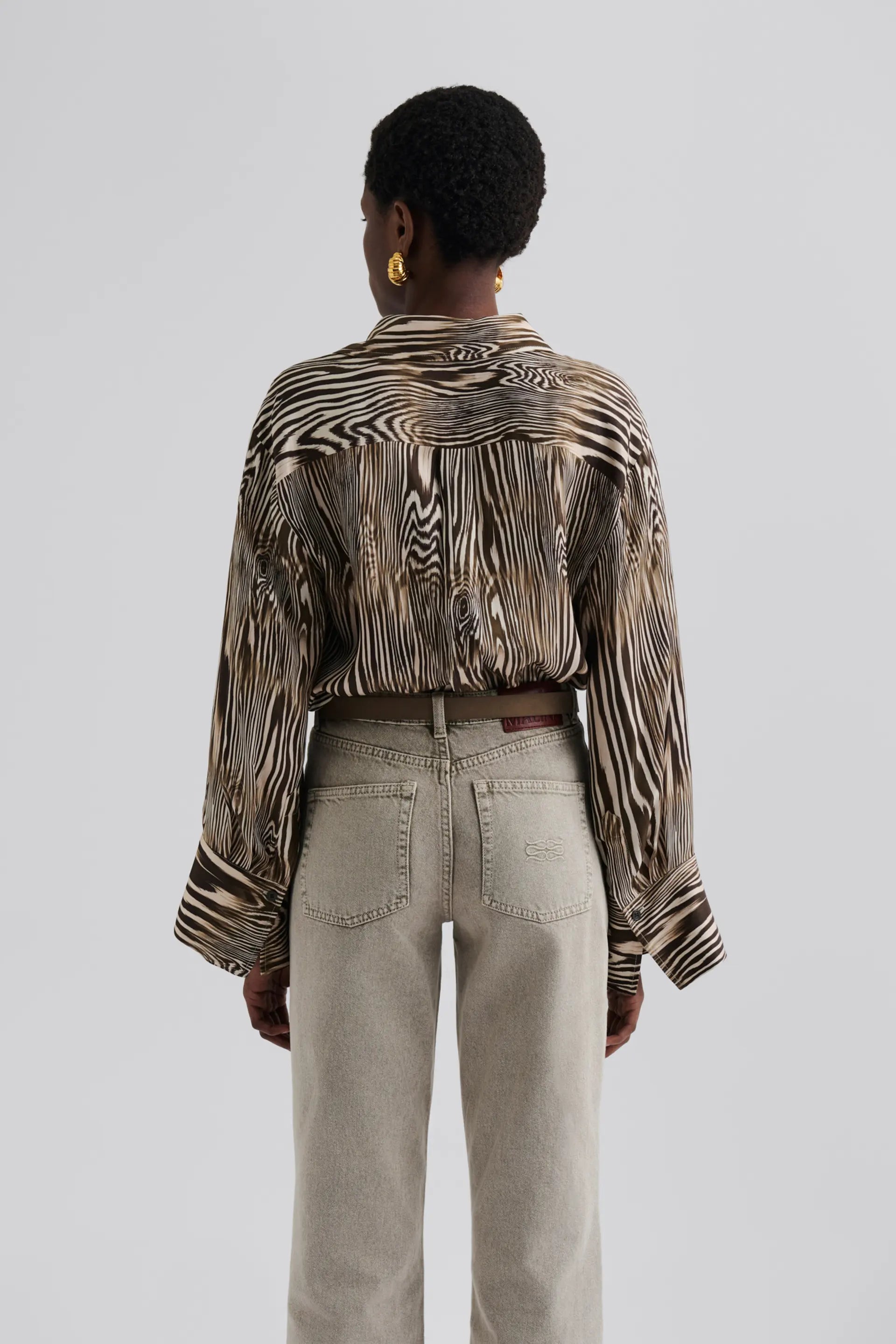 Malina Emaline Slits Detail Shirt