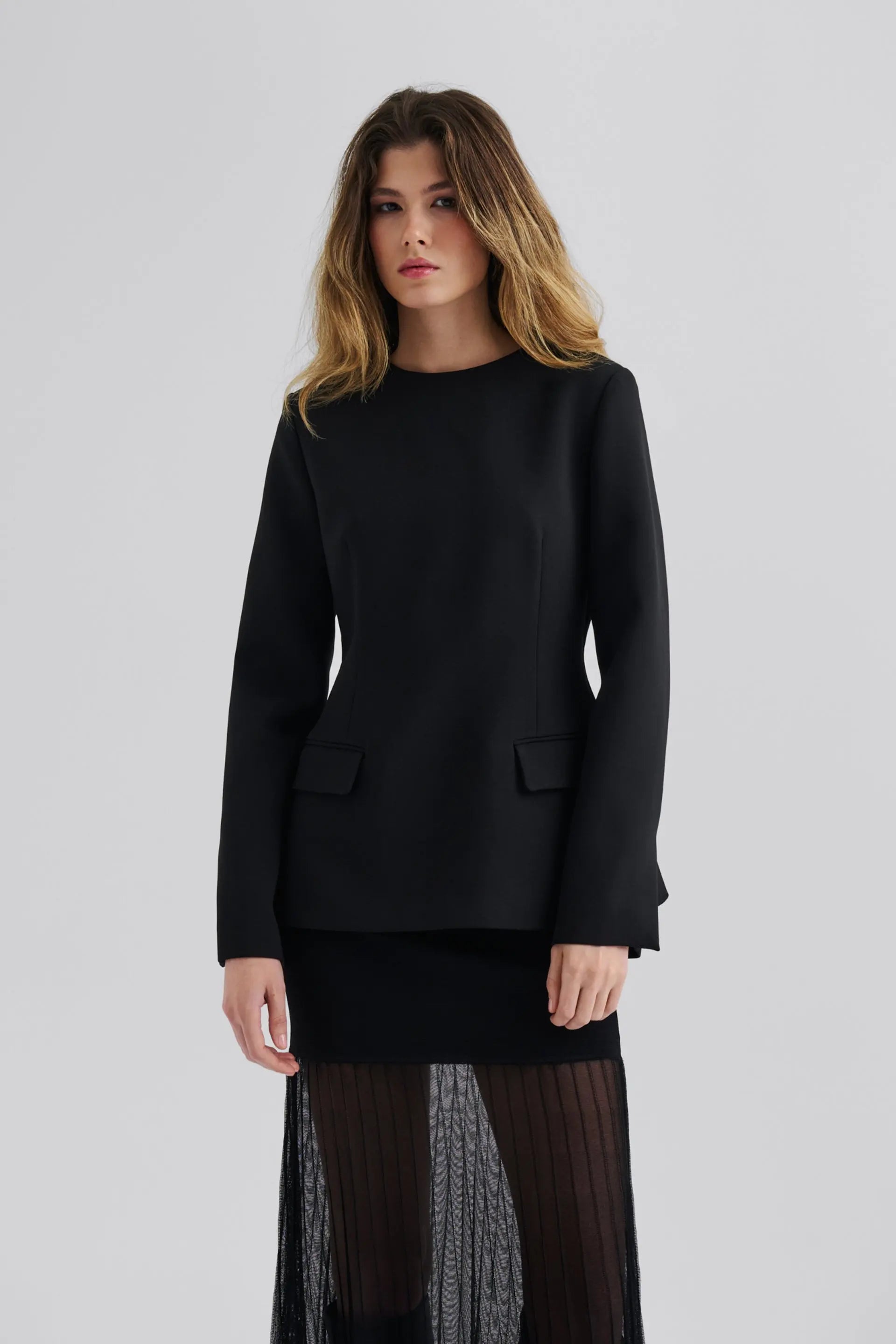 Malina Athina Tailored L/S Blouse