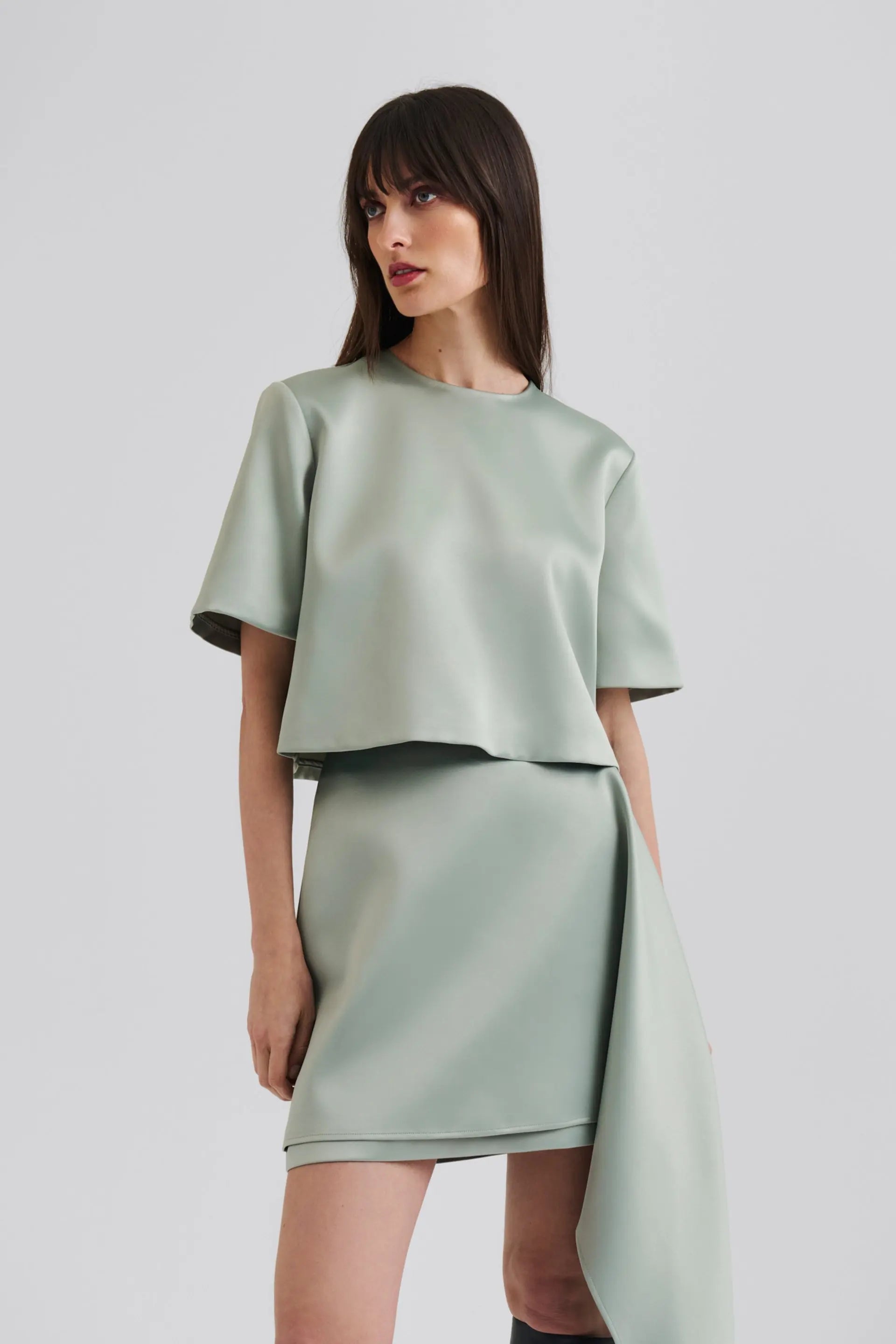 Malina Ciana Heavy Satin T-Shirt