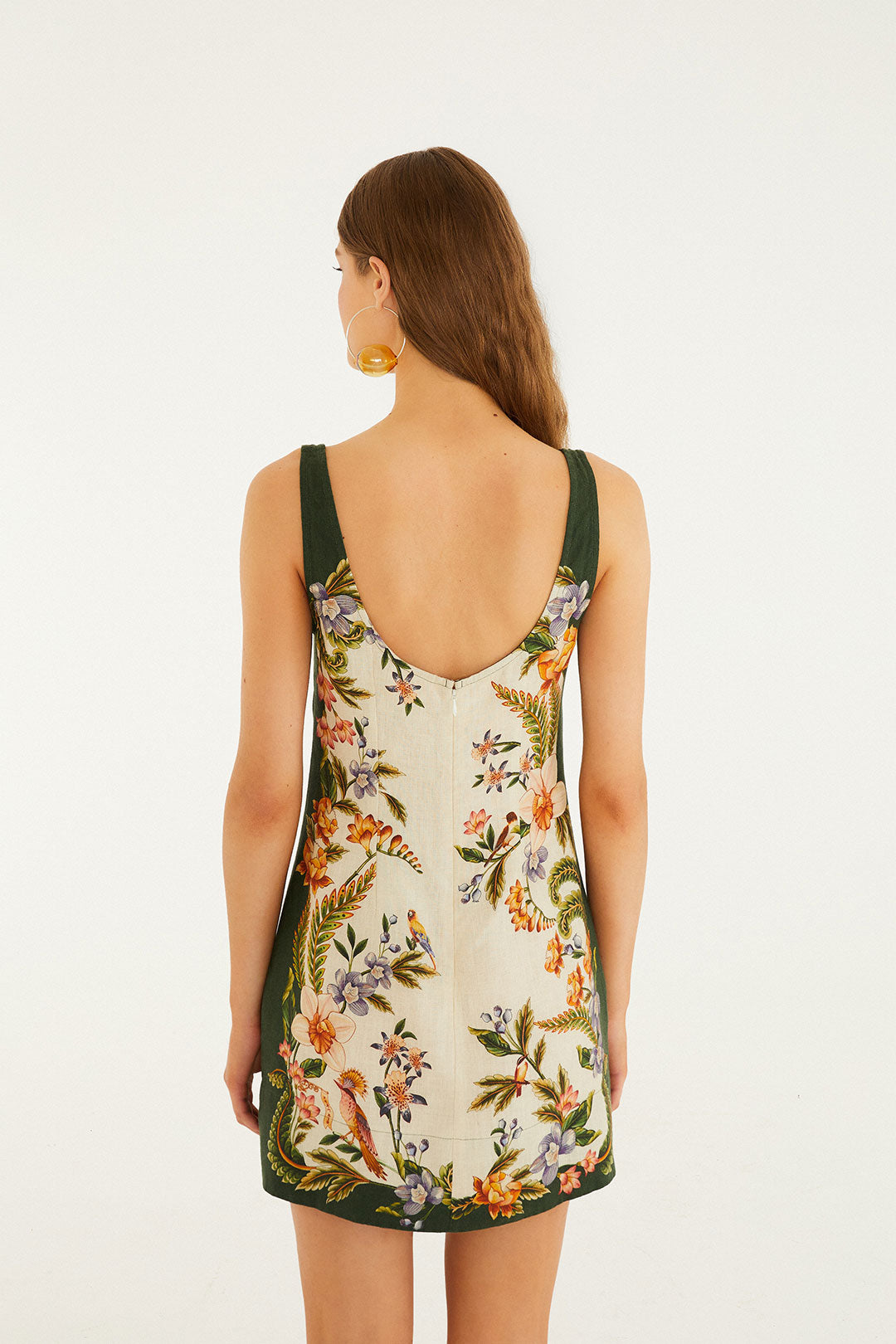 NATURE SAND MINI DRESS