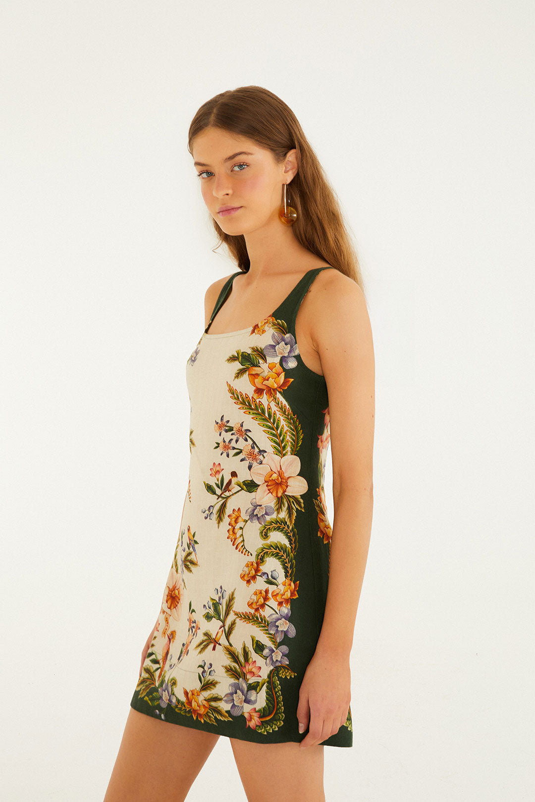 NATURE SAND MINI DRESS