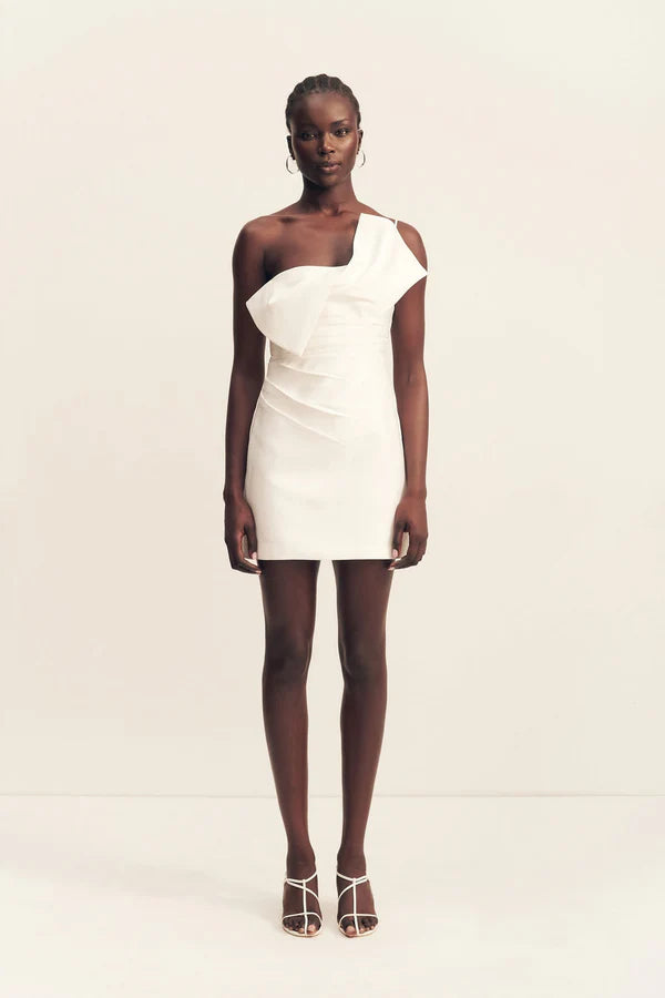 Shona Joy Otis Twist Knot Mini Dress