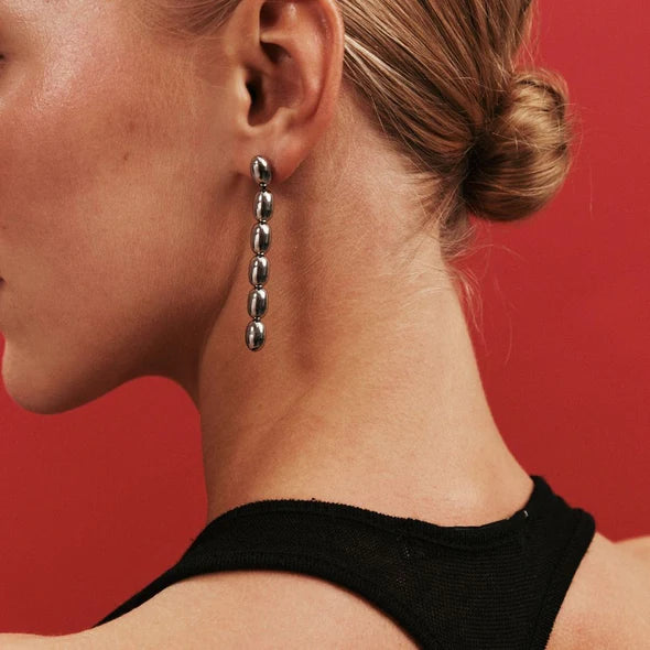 Heaven Mayhem Edith Earrings - Silver