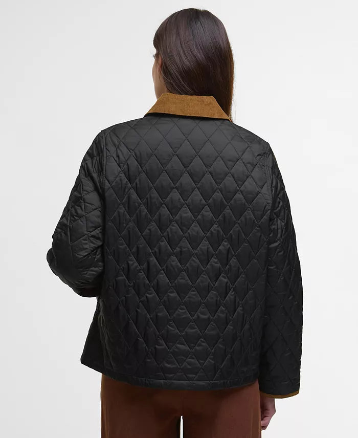 Barbour Icons Cropped Liddesdale Quilted Jacket