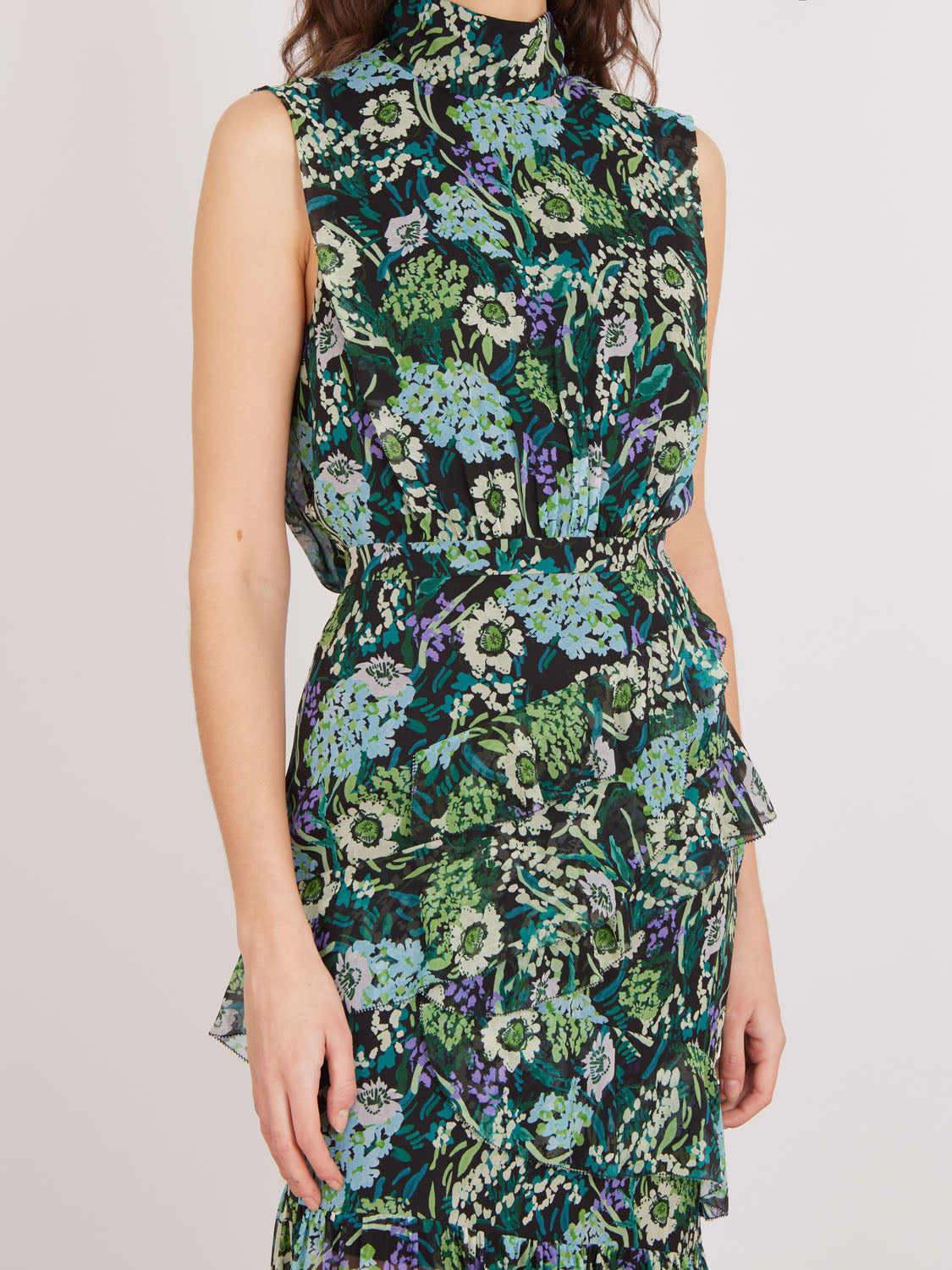 FLEUR RUFFLE DRESS 10816