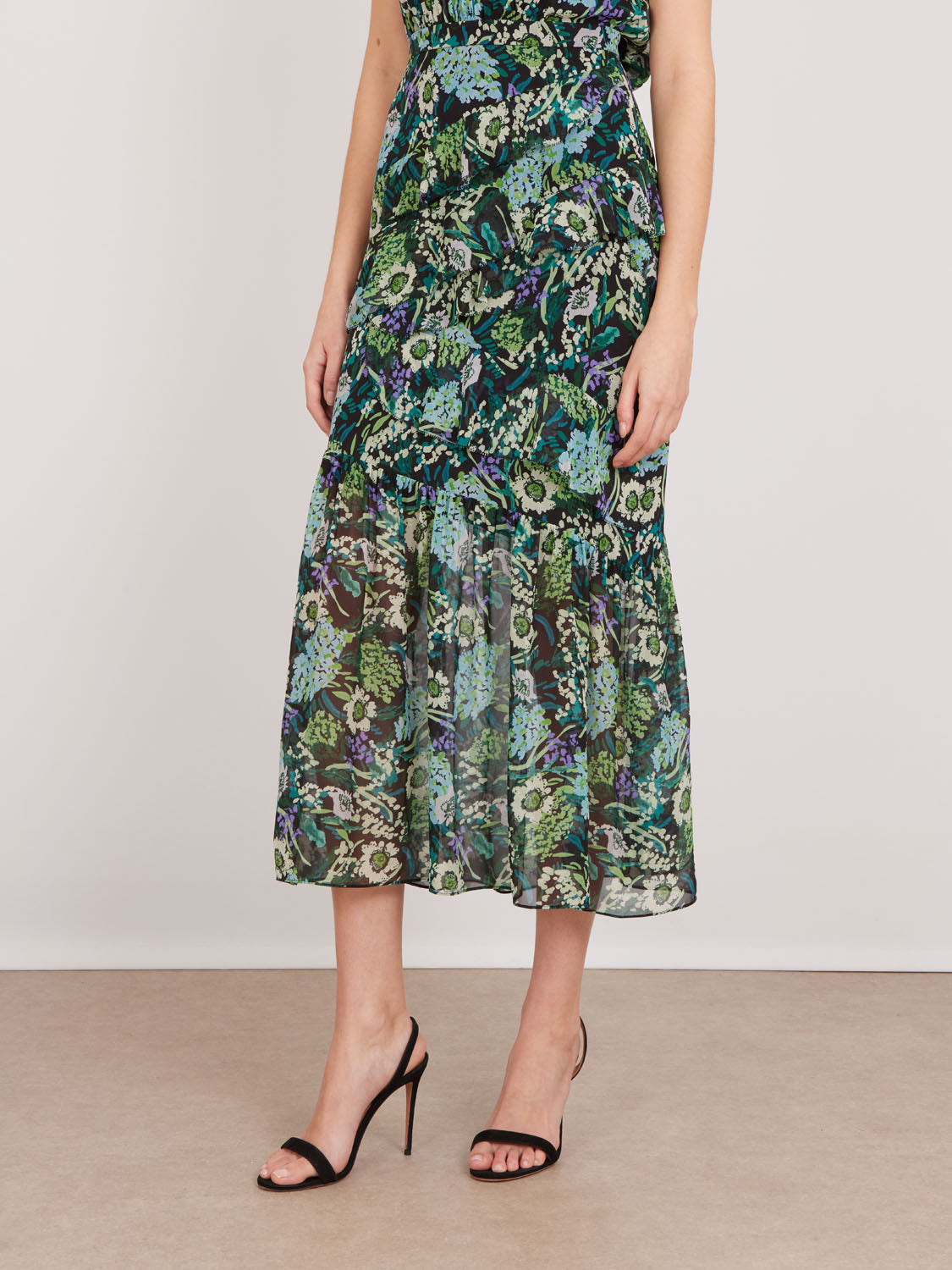 FLEUR RUFFLE DRESS 10816