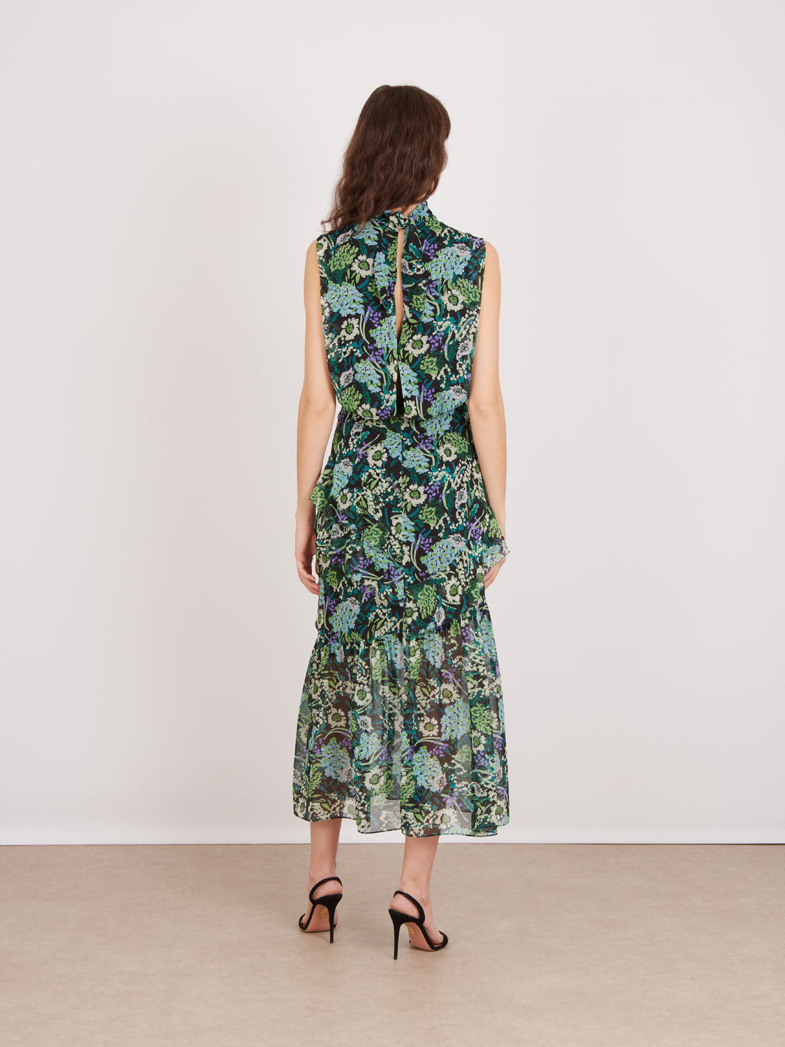 FLEUR RUFFLE DRESS 10816