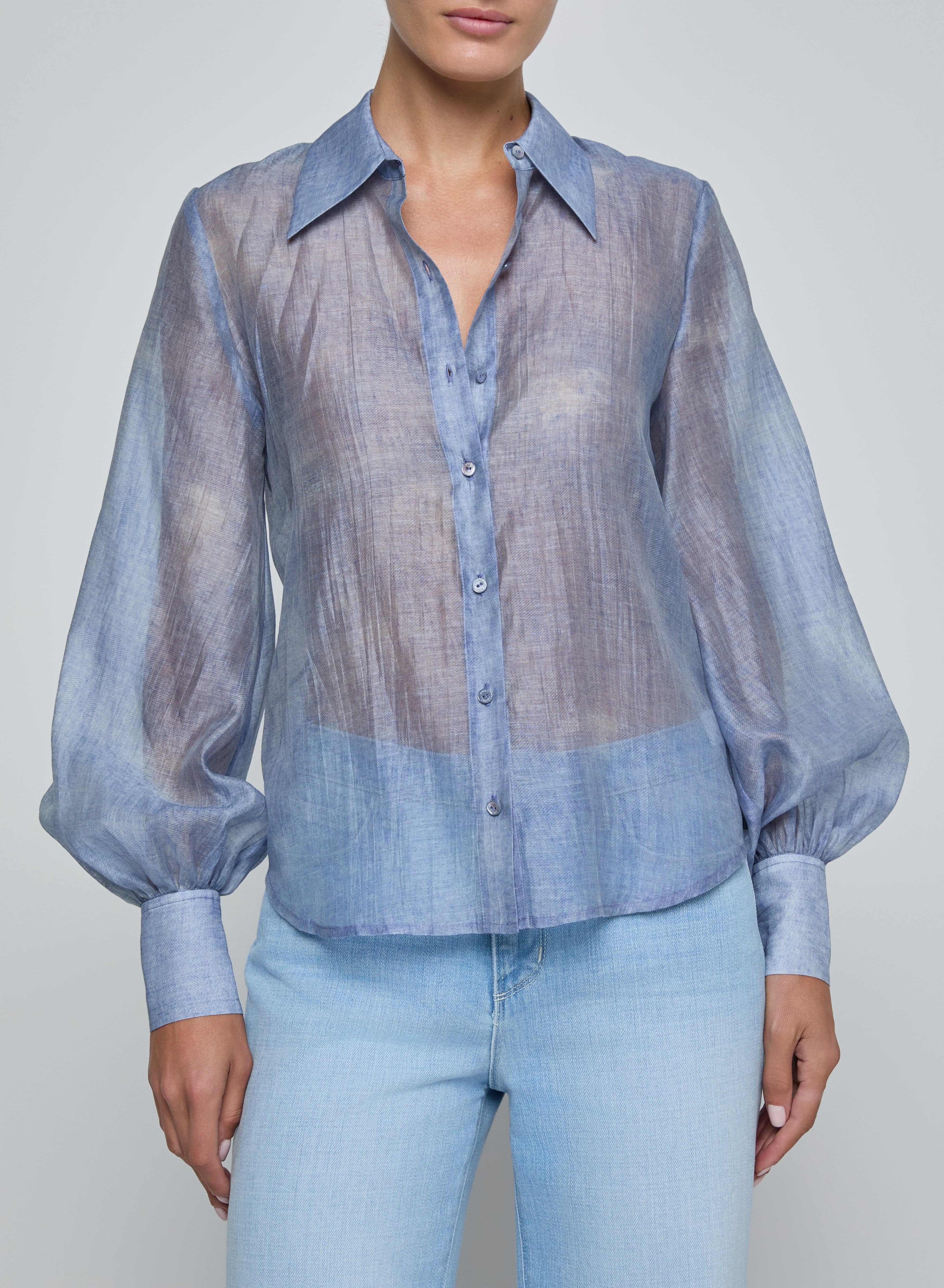 JAYLEEN BTTN DWN BLOUSE