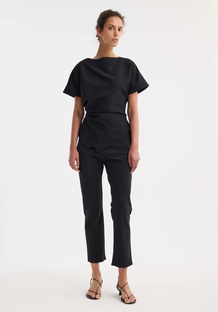 Rohe Draped Lapel Top