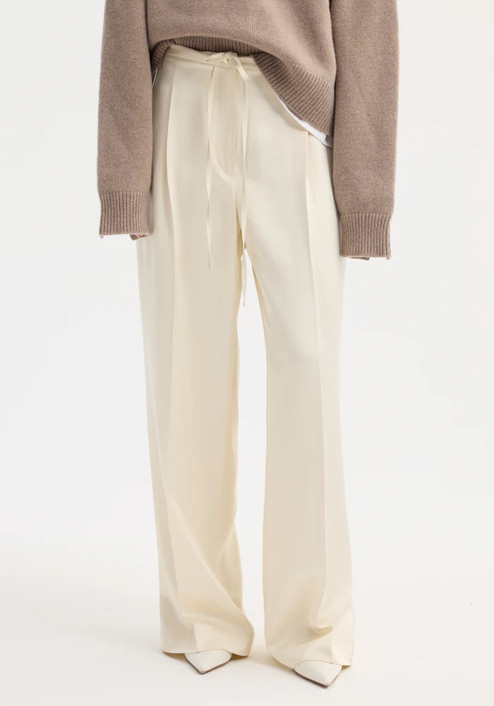 Rohe Relaxed Drawstring Satin Trousers
