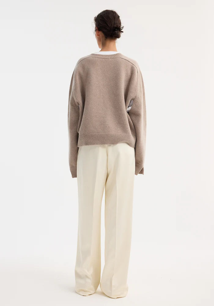Rohe Relaxed Drawstring Satin Trousers