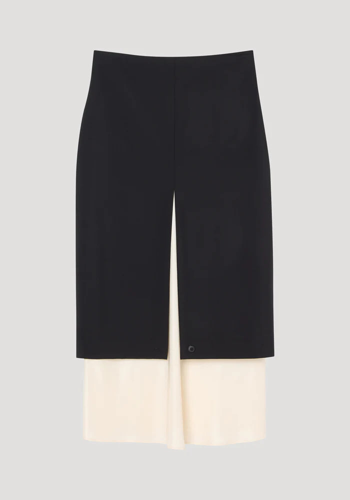Rohe Contrast Upside-Down Skirt