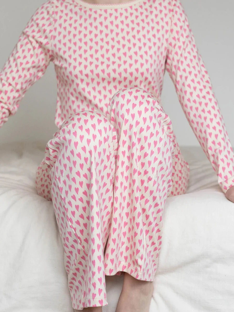 Cozyland Ellie PJ Set - Love Floats