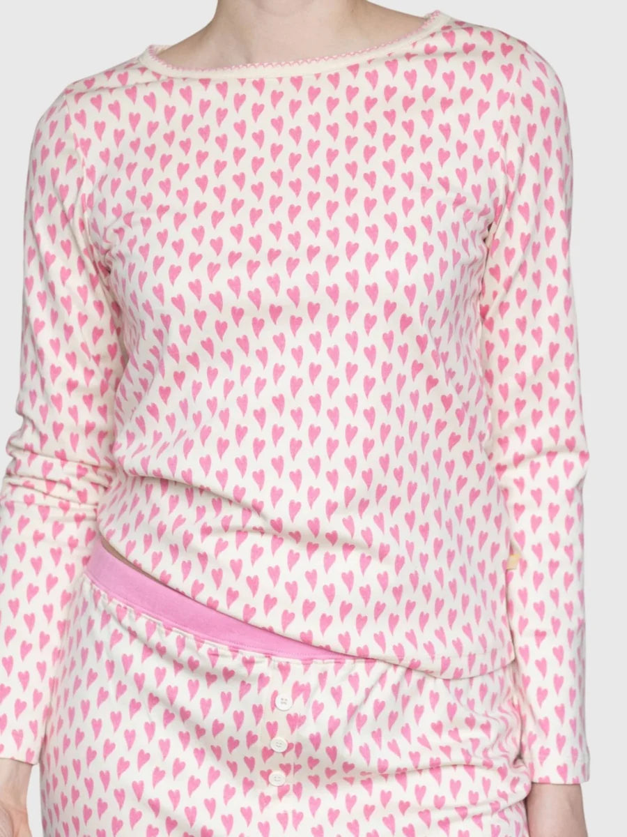 Cozyland Ellie PJ Set - Love Floats