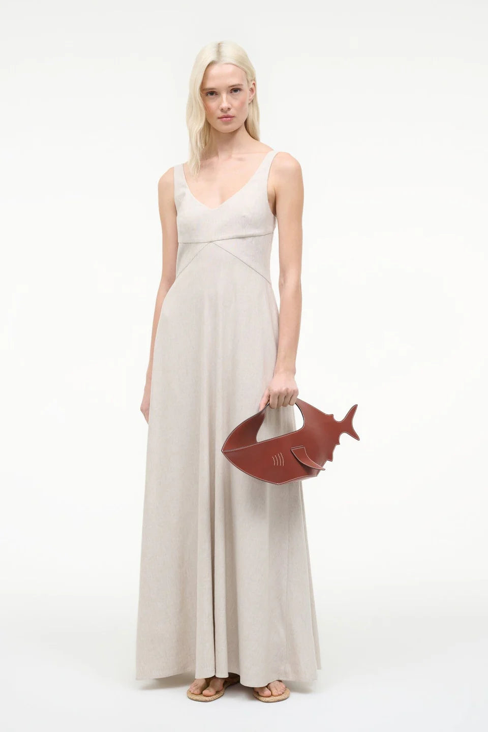 Staud Madison Linen Dress